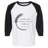 Raglan Three-Quarter Sleeve Baseball T-Shirt Vignette