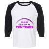 Raglan Three-Quarter Sleeve Baseball T-Shirt Vignette
