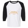 Raglan Three-Quarter Sleeve Baseball T-Shirt Vignette