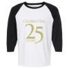 Raglan Three-Quarter Sleeve Baseball T-Shirt Vignette