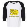 Raglan Three-Quarter Sleeve Baseball T-Shirt Vignette