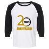 Raglan Three-Quarter Sleeve Baseball T-Shirt Vignette