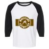 Raglan Three-Quarter Sleeve Baseball T-Shirt Vignette