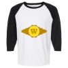 Raglan Three-Quarter Sleeve Baseball T-Shirt Vignette