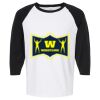 Raglan Three-Quarter Sleeve Baseball T-Shirt Vignette