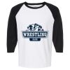 Raglan Three-Quarter Sleeve Baseball T-Shirt Vignette