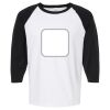 Raglan Three-Quarter Sleeve Baseball T-Shirt Vignette