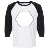 Raglan Three-Quarter Sleeve Baseball T-Shirt Vignette