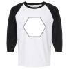 Raglan Three-Quarter Sleeve Baseball T-Shirt Vignette