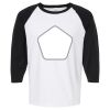 Raglan Three-Quarter Sleeve Baseball T-Shirt Vignette