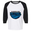 Raglan Three-Quarter Sleeve Baseball T-Shirt Vignette