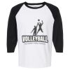Raglan Three-Quarter Sleeve Baseball T-Shirt Vignette