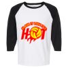 Raglan Three-Quarter Sleeve Baseball T-Shirt Vignette