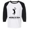 Raglan Three-Quarter Sleeve Baseball T-Shirt Vignette