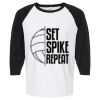 Raglan Three-Quarter Sleeve Baseball T-Shirt Vignette