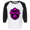 Raglan Three-Quarter Sleeve Baseball T-Shirt Vignette