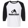 Raglan Three-Quarter Sleeve Baseball T-Shirt Vignette