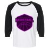 Raglan Three-Quarter Sleeve Baseball T-Shirt Vignette