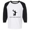 Raglan Three-Quarter Sleeve Baseball T-Shirt Vignette