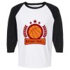 Raglan Three-Quarter Sleeve Baseball T-Shirt Vignette