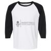 Raglan Three-Quarter Sleeve Baseball T-Shirt Vignette