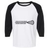Raglan Three-Quarter Sleeve Baseball T-Shirt Vignette