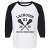 Raglan Three-Quarter Sleeve Baseball T-Shirt Vignette