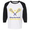 Raglan Three-Quarter Sleeve Baseball T-Shirt Vignette