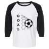 Raglan Three-Quarter Sleeve Baseball T-Shirt Vignette