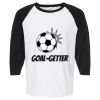 Raglan Three-Quarter Sleeve Baseball T-Shirt Vignette