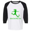Raglan Three-Quarter Sleeve Baseball T-Shirt Vignette