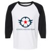 Raglan Three-Quarter Sleeve Baseball T-Shirt Vignette