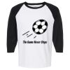 Raglan Three-Quarter Sleeve Baseball T-Shirt Vignette