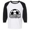 Raglan Three-Quarter Sleeve Baseball T-Shirt Vignette