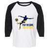 Raglan Three-Quarter Sleeve Baseball T-Shirt Vignette