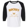 Raglan Three-Quarter Sleeve Baseball T-Shirt Vignette