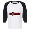 Raglan Three-Quarter Sleeve Baseball T-Shirt Vignette