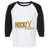 Raglan Three-Quarter Sleeve Baseball T-Shirt Vignette
