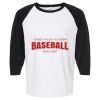 Raglan Three-Quarter Sleeve Baseball T-Shirt Vignette