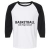 Raglan Three-Quarter Sleeve Baseball T-Shirt Vignette