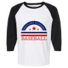 Raglan Three-Quarter Sleeve Baseball T-Shirt Vignette