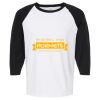 Raglan Three-Quarter Sleeve Baseball T-Shirt Vignette