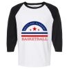 Raglan Three-Quarter Sleeve Baseball T-Shirt Vignette