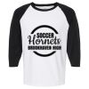 Raglan Three-Quarter Sleeve Baseball T-Shirt Vignette