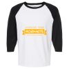 Raglan Three-Quarter Sleeve Baseball T-Shirt Vignette