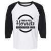 Raglan Three-Quarter Sleeve Baseball T-Shirt Vignette