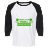 Raglan Three-Quarter Sleeve Baseball T-Shirt Vignette