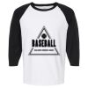 Raglan Three-Quarter Sleeve Baseball T-Shirt Vignette