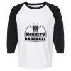Raglan Three-Quarter Sleeve Baseball T-Shirt Vignette