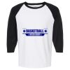Raglan Three-Quarter Sleeve Baseball T-Shirt Vignette